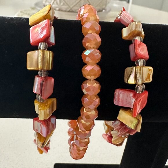 Unbranded Jewelry - 3 Colorful Stretch Bracelets